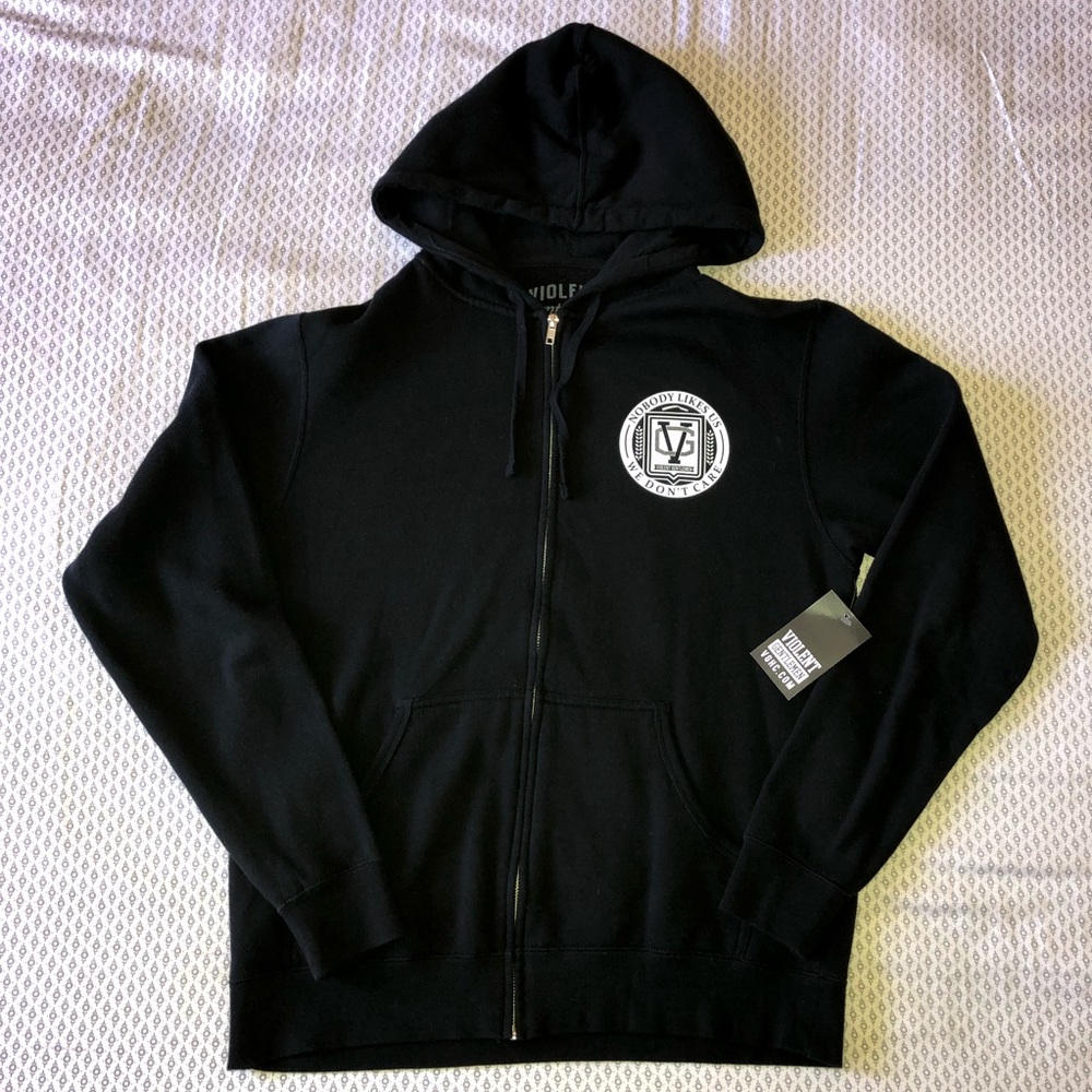 Violent Gentlemen Zip Hoodie (Men’s medium)